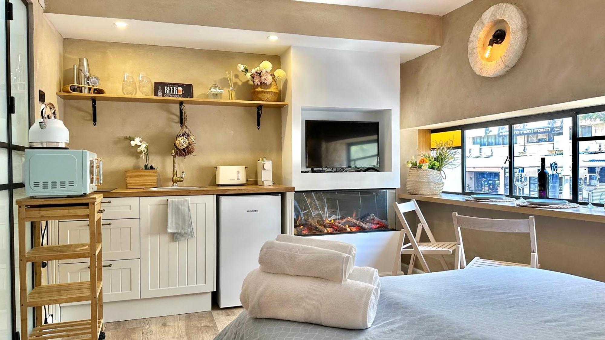 Boutique Apartment In Heart Of حيفا المظهر الخارجي الصورة